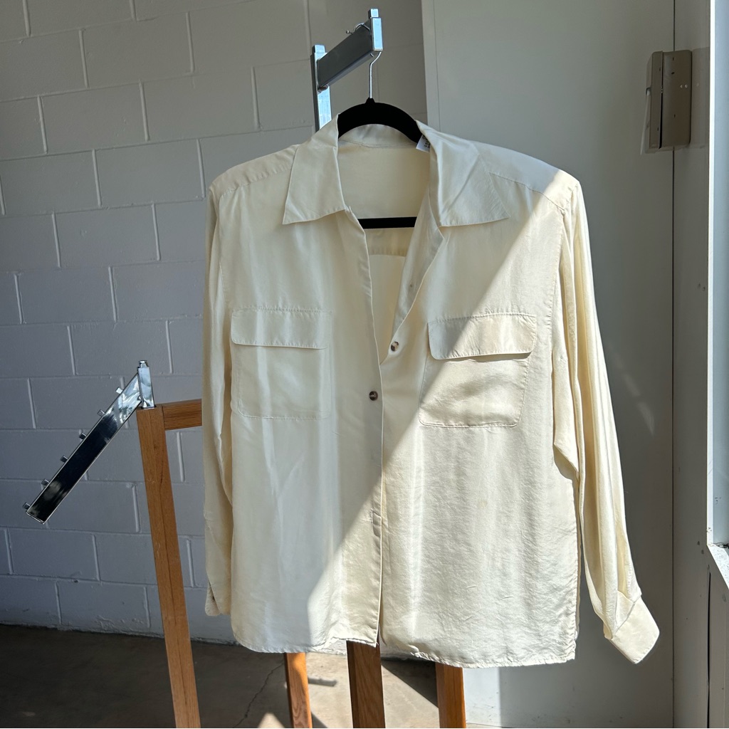 Cream Button Down